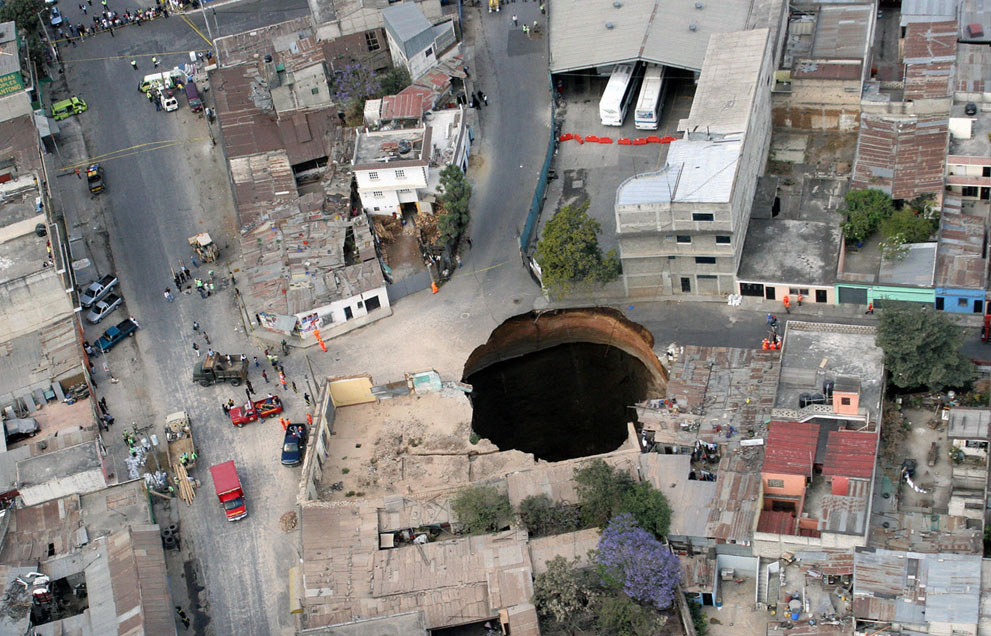 Sinkholes: When the Earth Opens Up - Impressive collection of sinkhole