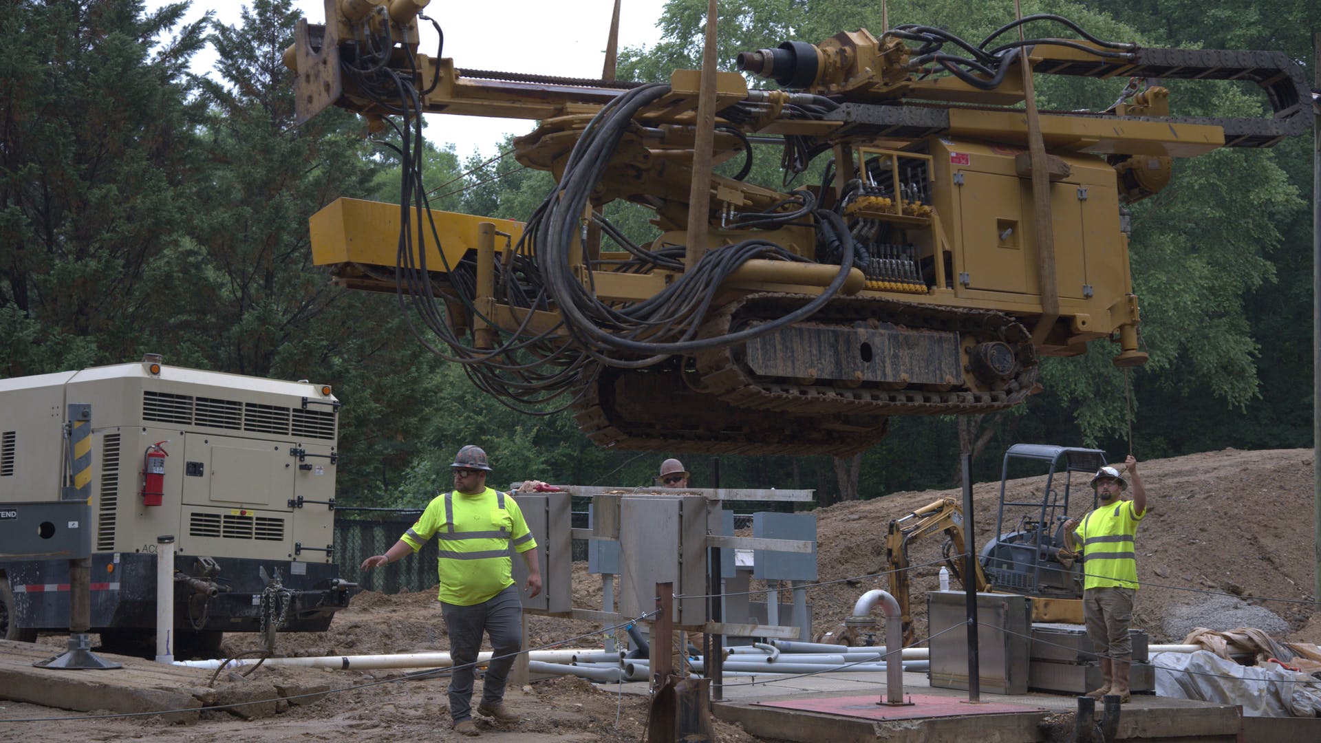 Going Deep to Anchor Pump Stations GEOTILL provides geotechnical